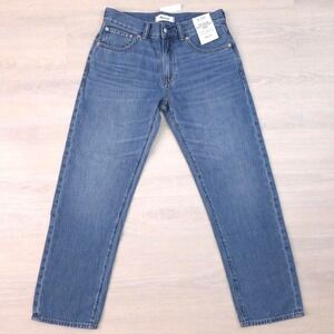 Madewell The Petite Dean Easy Straight Jean in Airy Denim - Size 25P